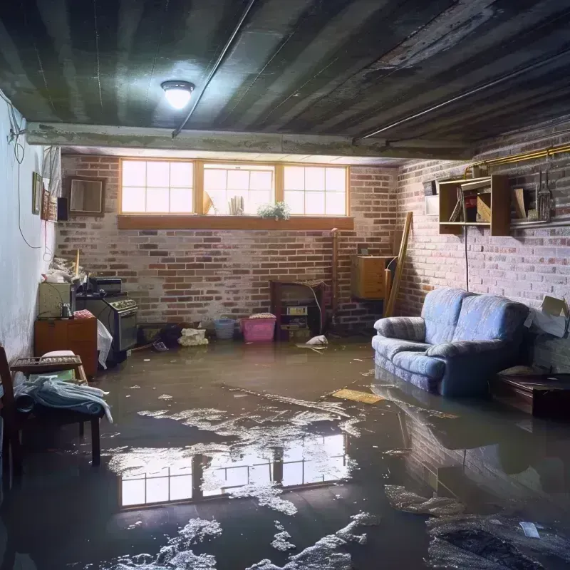 Flooded Basement Cleanup in Brooksville, MS